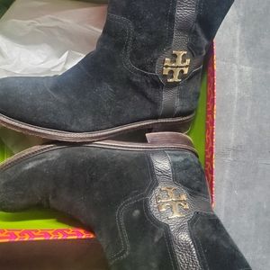 Tory Burch Boots Ankle Black Alaina size 11